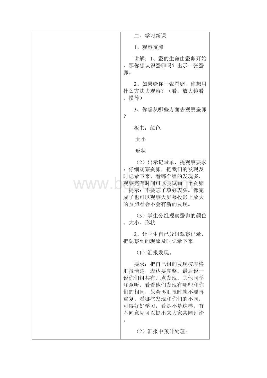 教科版动物的生命周期优秀教案1.docx_第2页