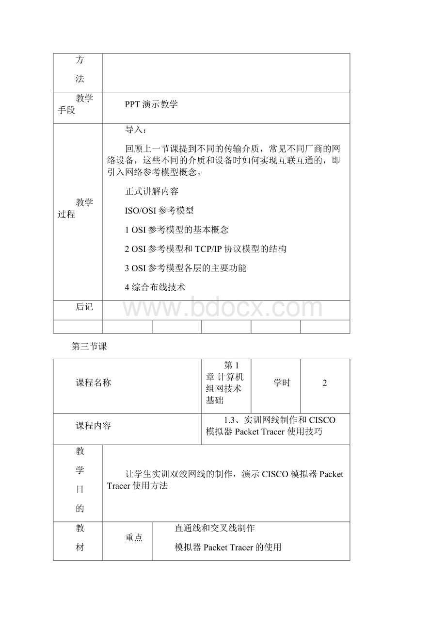 计算机组网技术与配置教案Word格式文档下载.docx_第3页