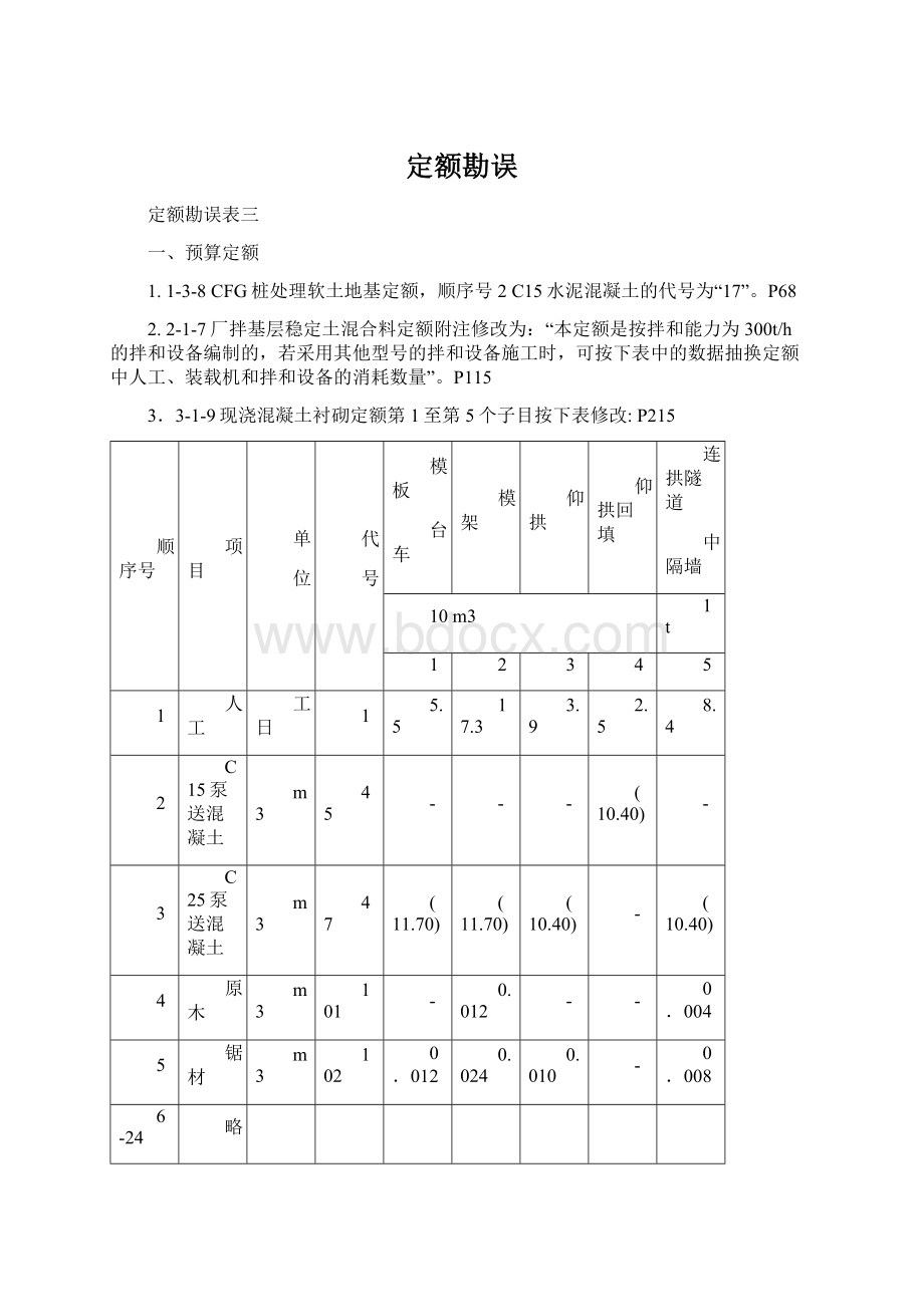 定额勘误Word文档格式.docx_第1页