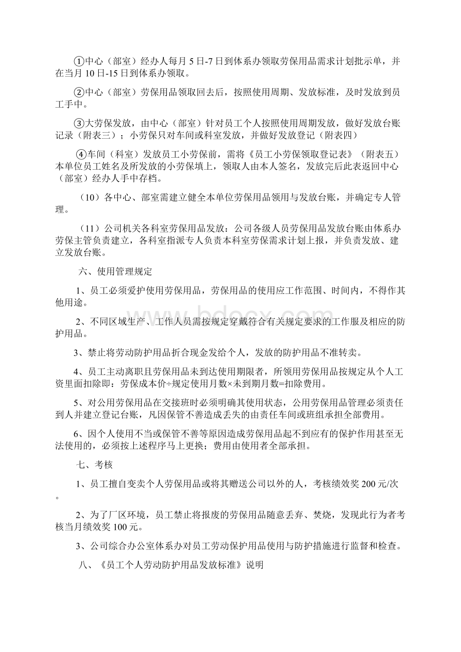 劳保用品管理制度暂行.docx_第3页