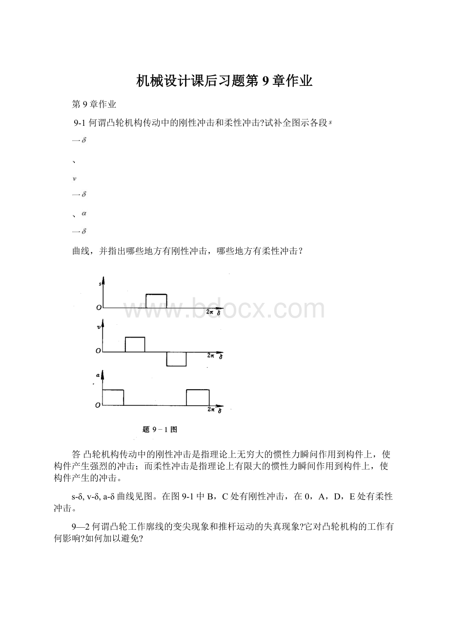 机械设计课后习题第9章作业.docx