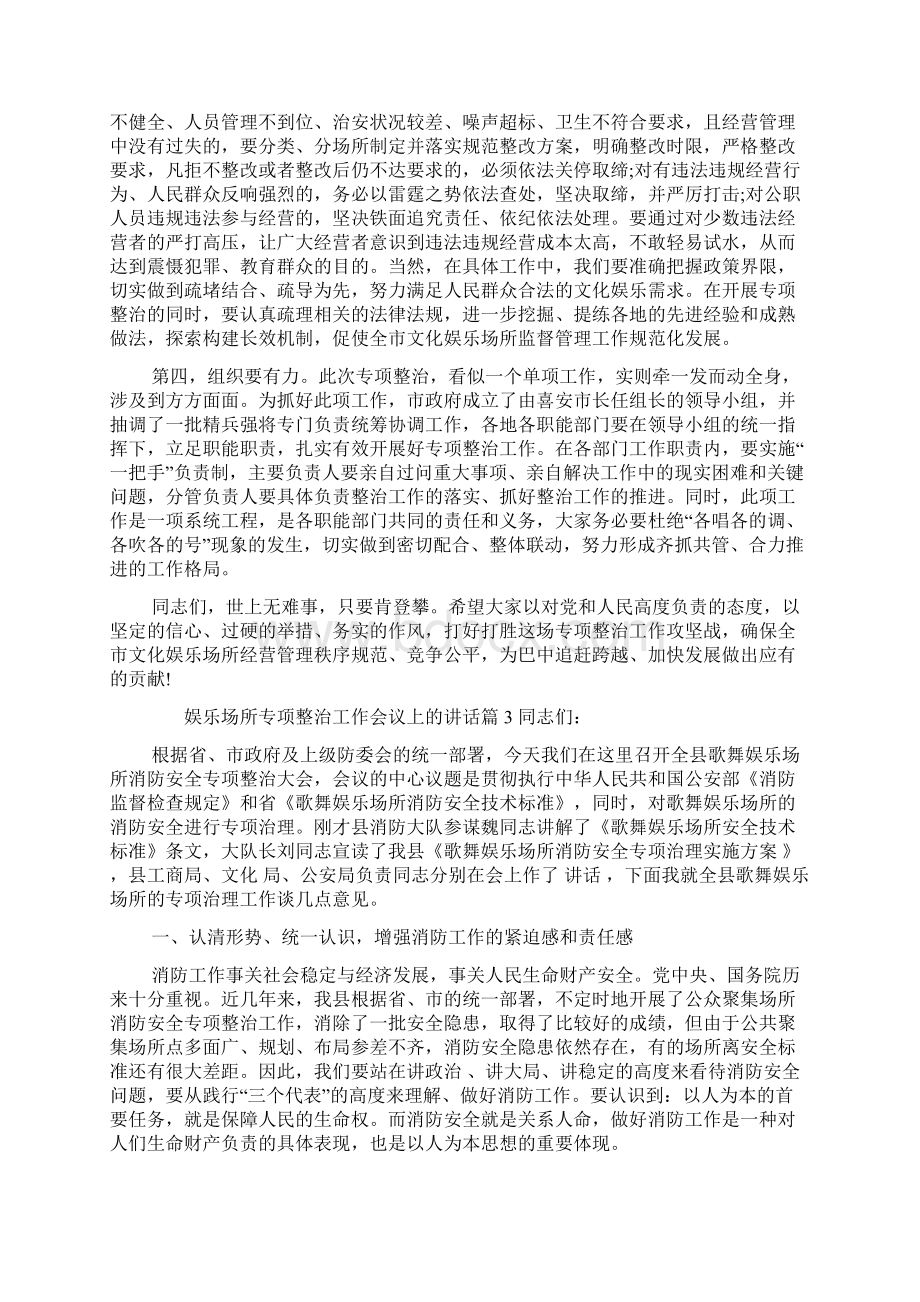 娱乐场所专项整治工作会议上的讲话.docx_第3页