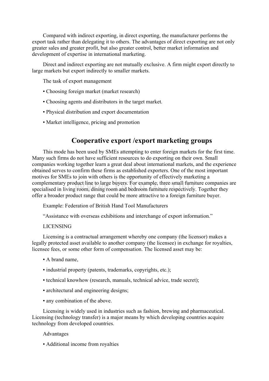 international marketing10 entry optionsWord格式.docx_第3页