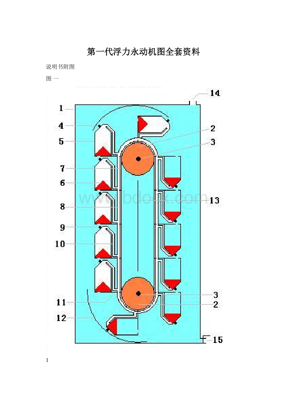 第一代浮力永动机图全套资料.docx