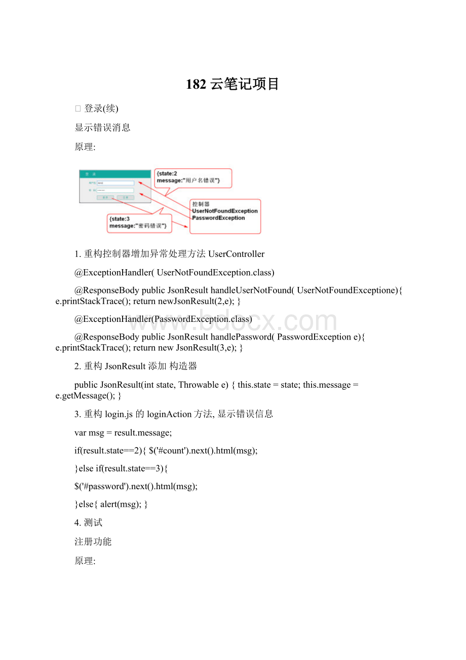 182云笔记项目.docx