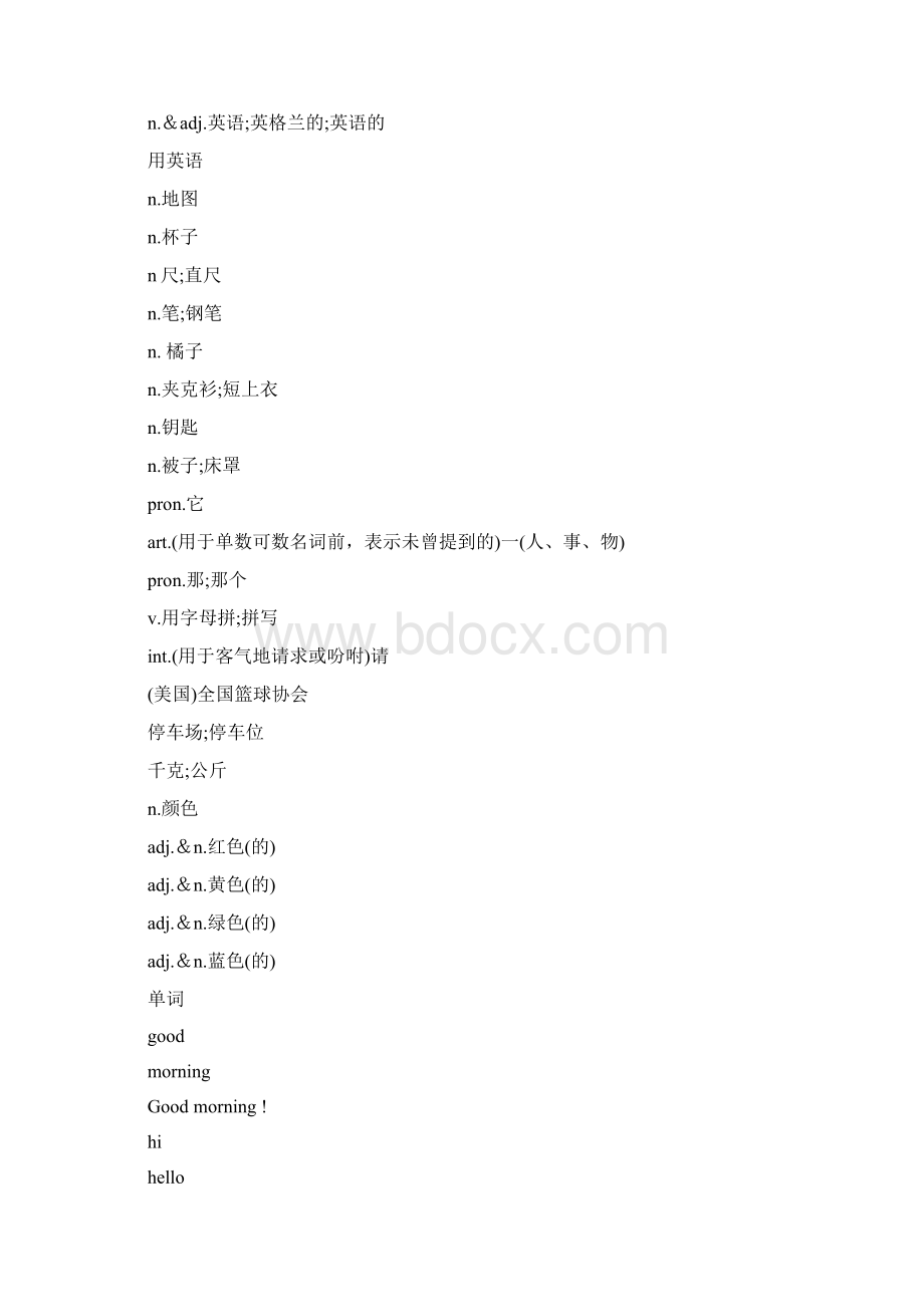 最新版初中英文单词表全Word文档格式.docx_第2页