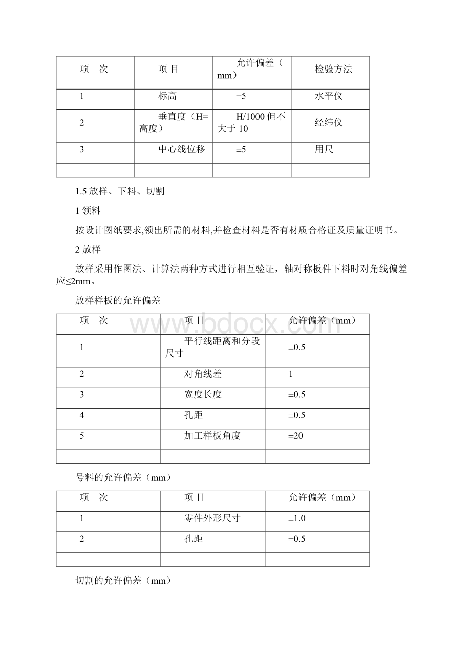 水槽钢结构制安施工方案设计及安全系统要求措施Word下载.docx_第3页