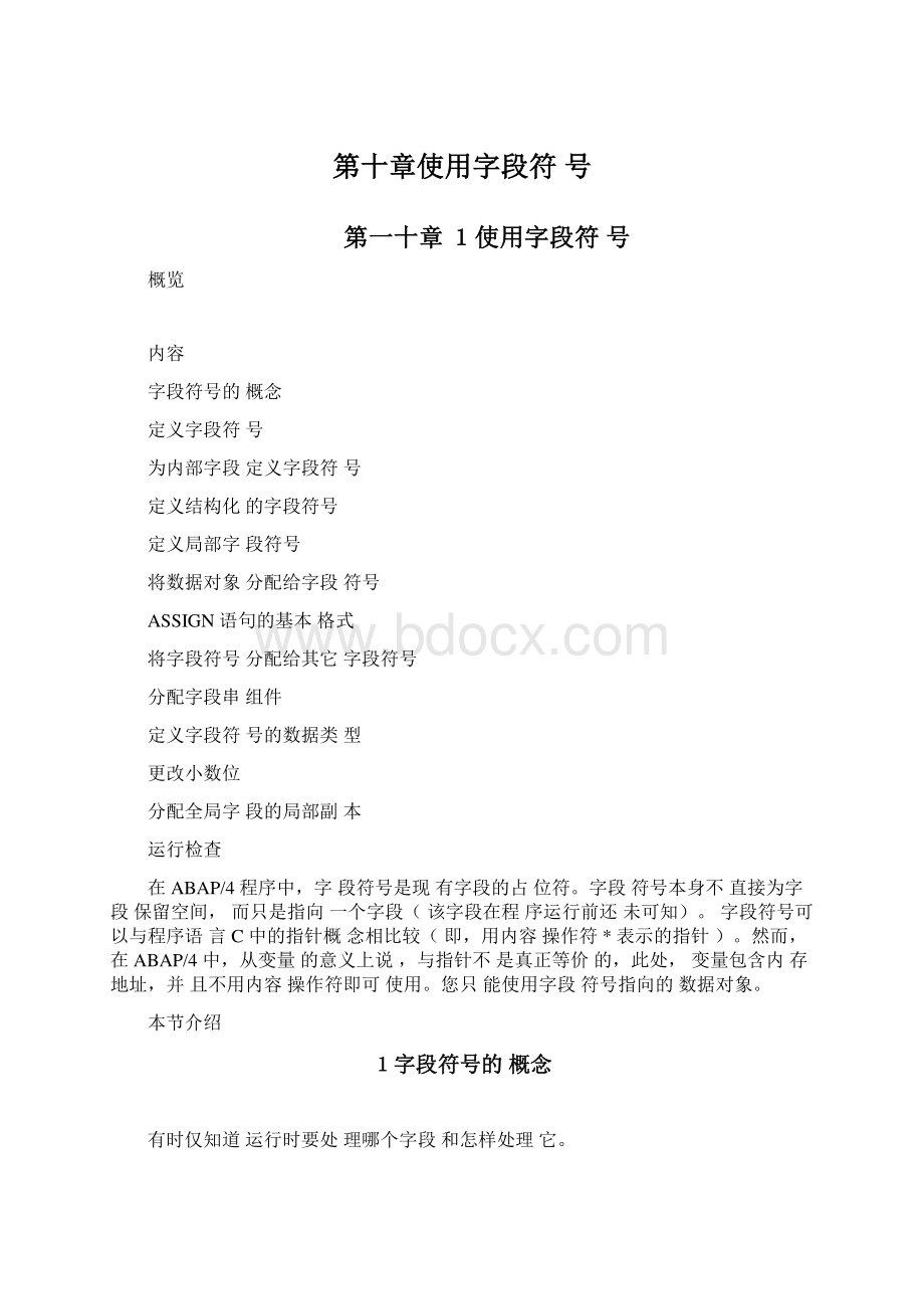 第十章使用字段符 号Word文件下载.docx