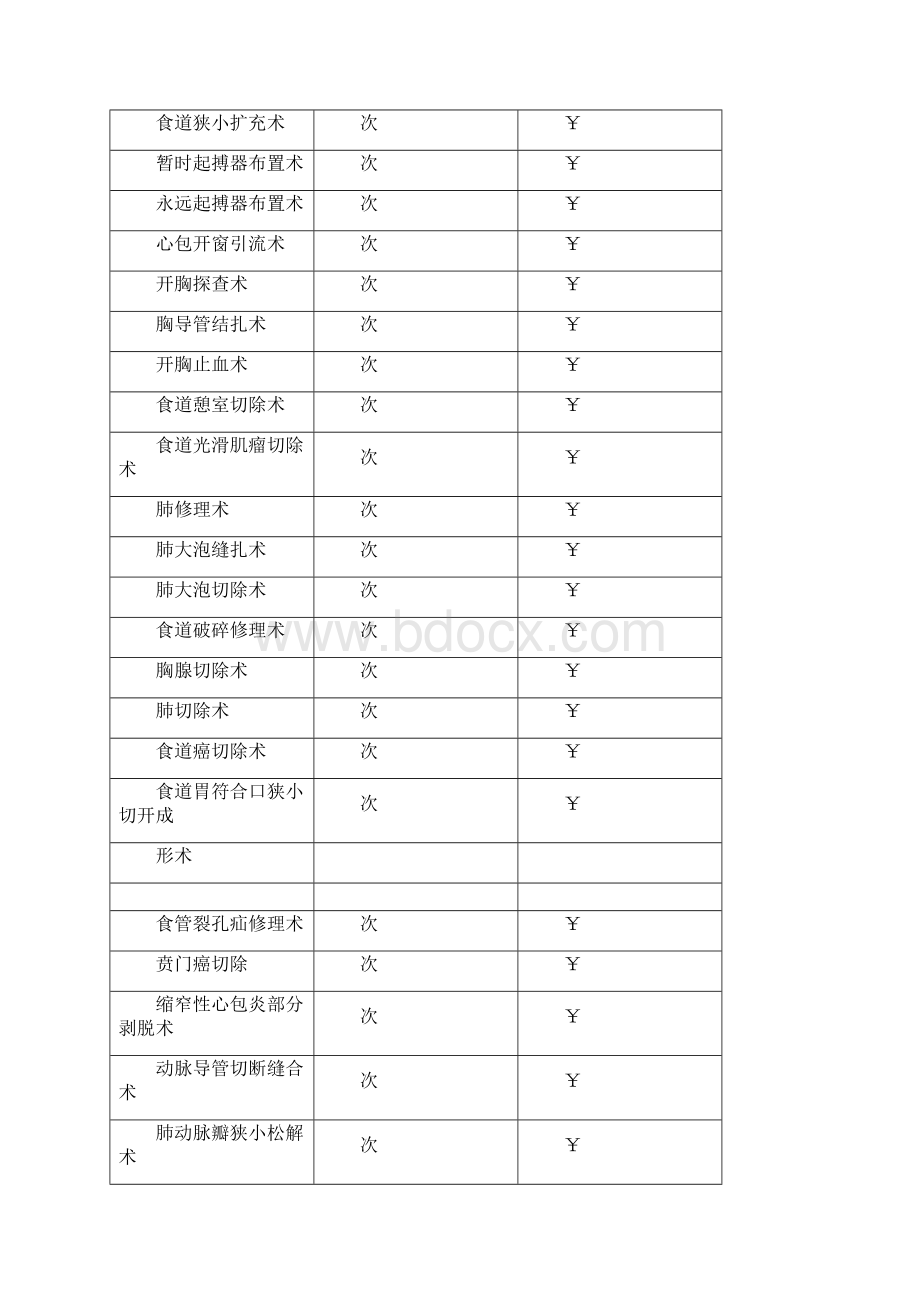 常用医疗服务项目收费标准实用文档格式.docx_第3页