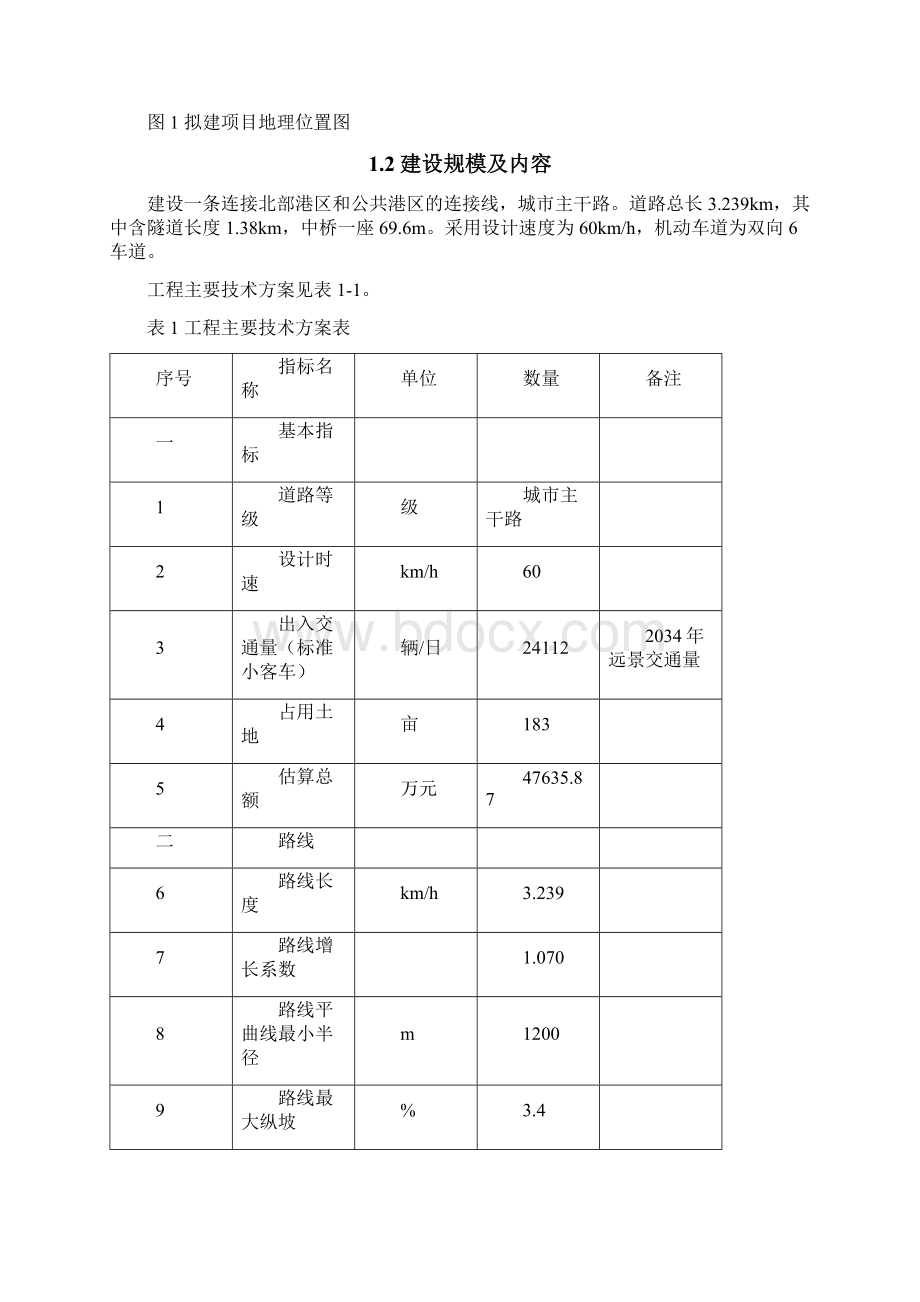 西中岛北1路北2路市政道路及配套工程.docx_第2页