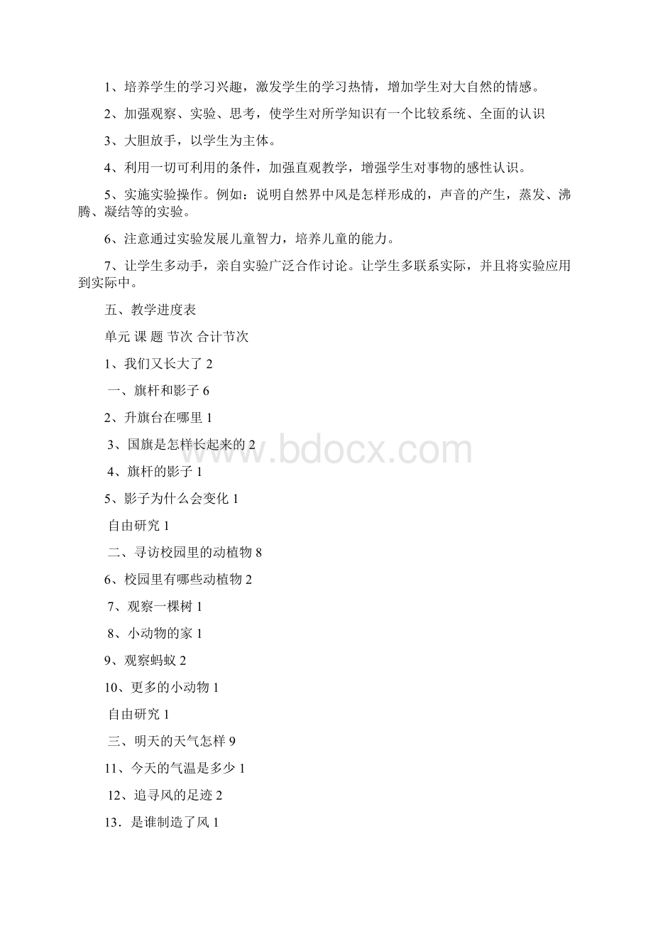 40页精品鄂教版科学四上教案.docx_第2页