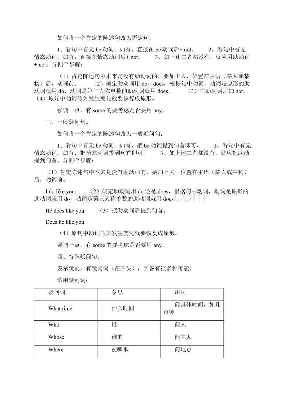 五年级英语语法知识汇总全完整版Word格式.docx_第3页