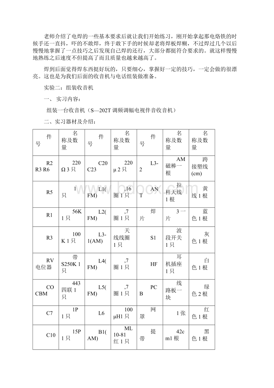 电装实习报告.docx_第2页