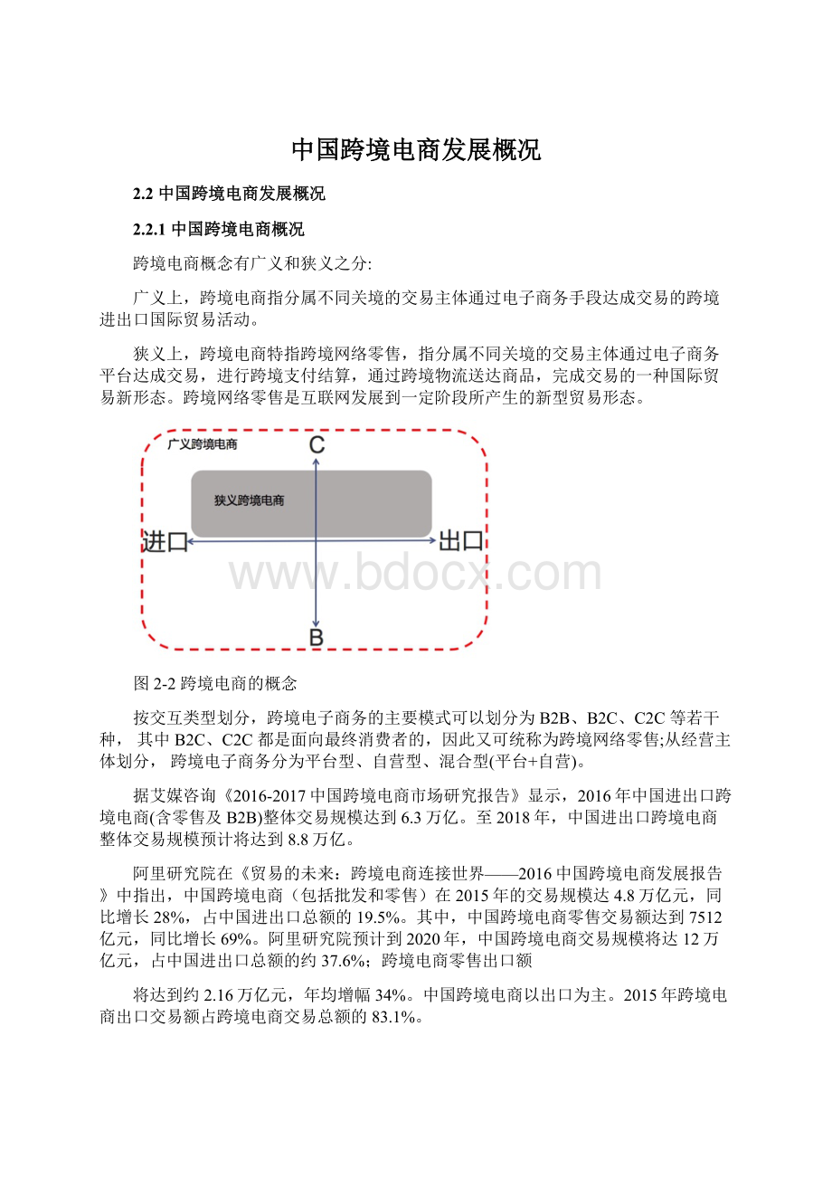 中国跨境电商发展概况.docx_第1页