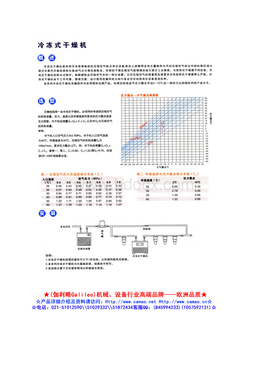 冷冻式干燥机型号Word格式.docx_第3页