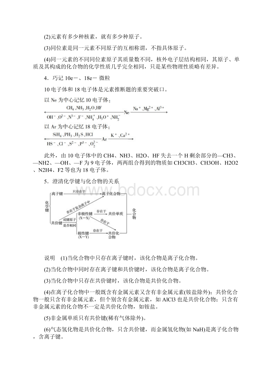 高中化学专题复习物质的结构和元素周期律.docx_第2页