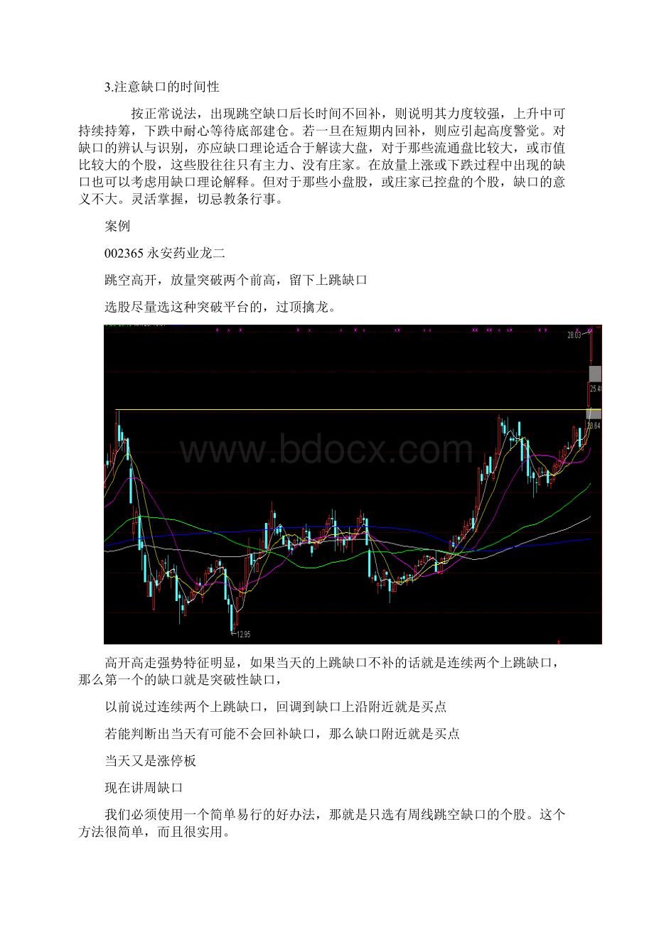 周k线缺口实战应用Word文件下载.docx_第3页