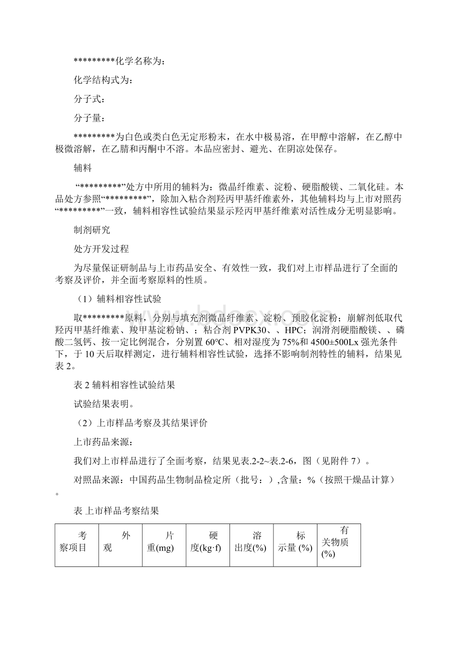 CTD申报资料模版.docx_第3页