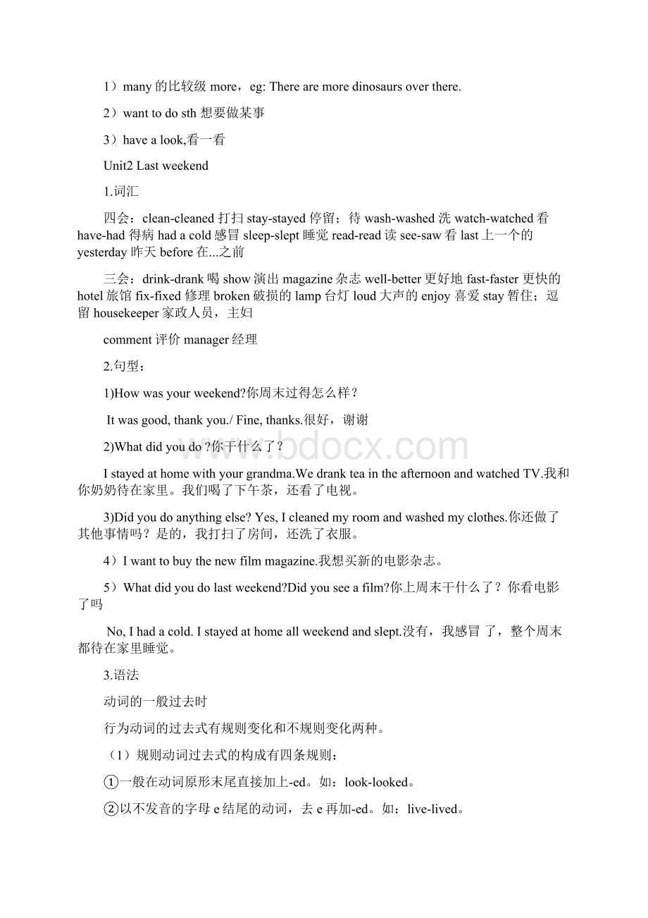 六年级英语下册复习资料最新最全文档格式.docx_第2页