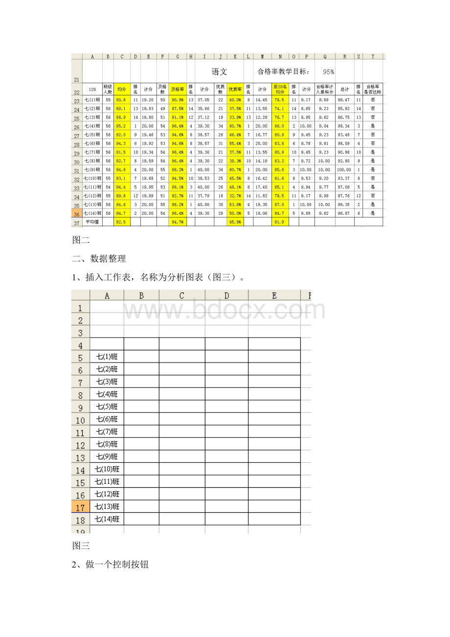 用EXCEL做质量分析柱状图模板Word格式.docx_第3页