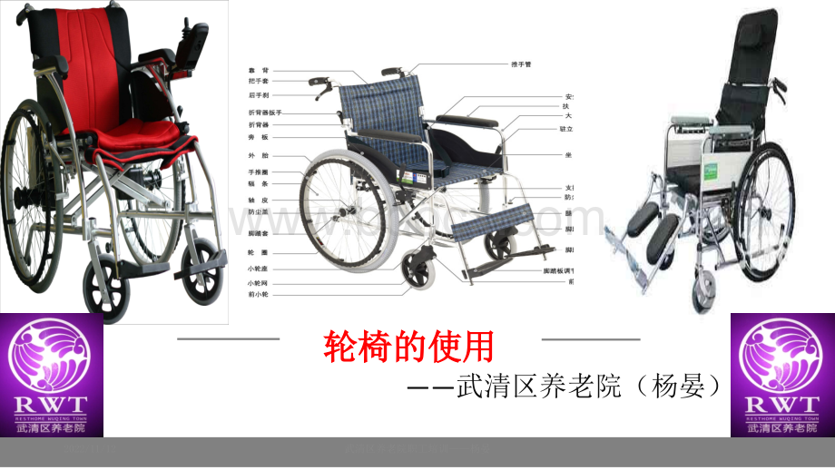 老年人轮椅的使用(杨晏)PPT课件下载推荐.pptx