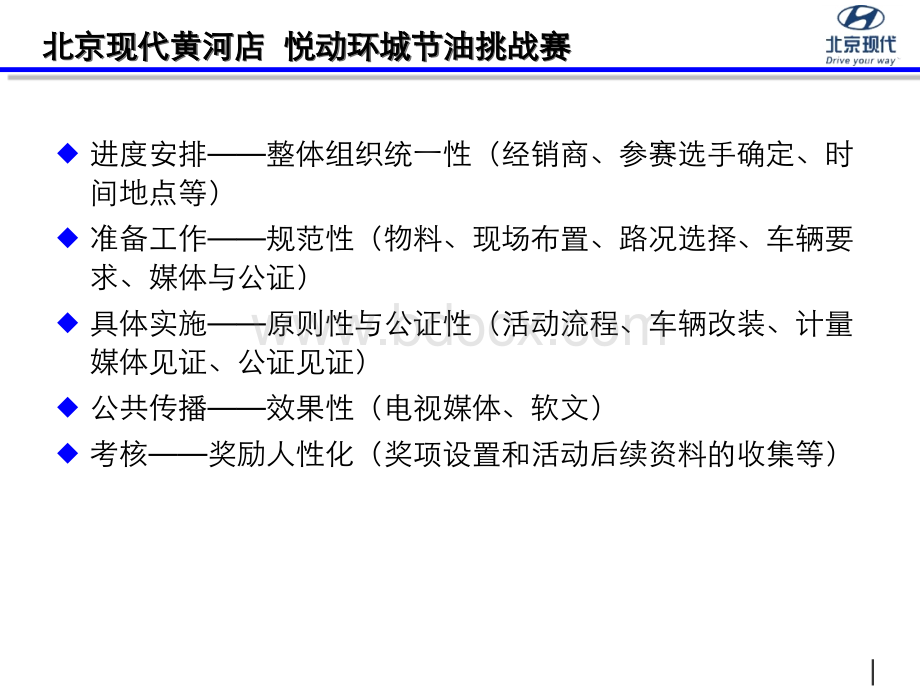 北京现代悦动太原环城节油挑战赛操作指导方案.ppt_第2页