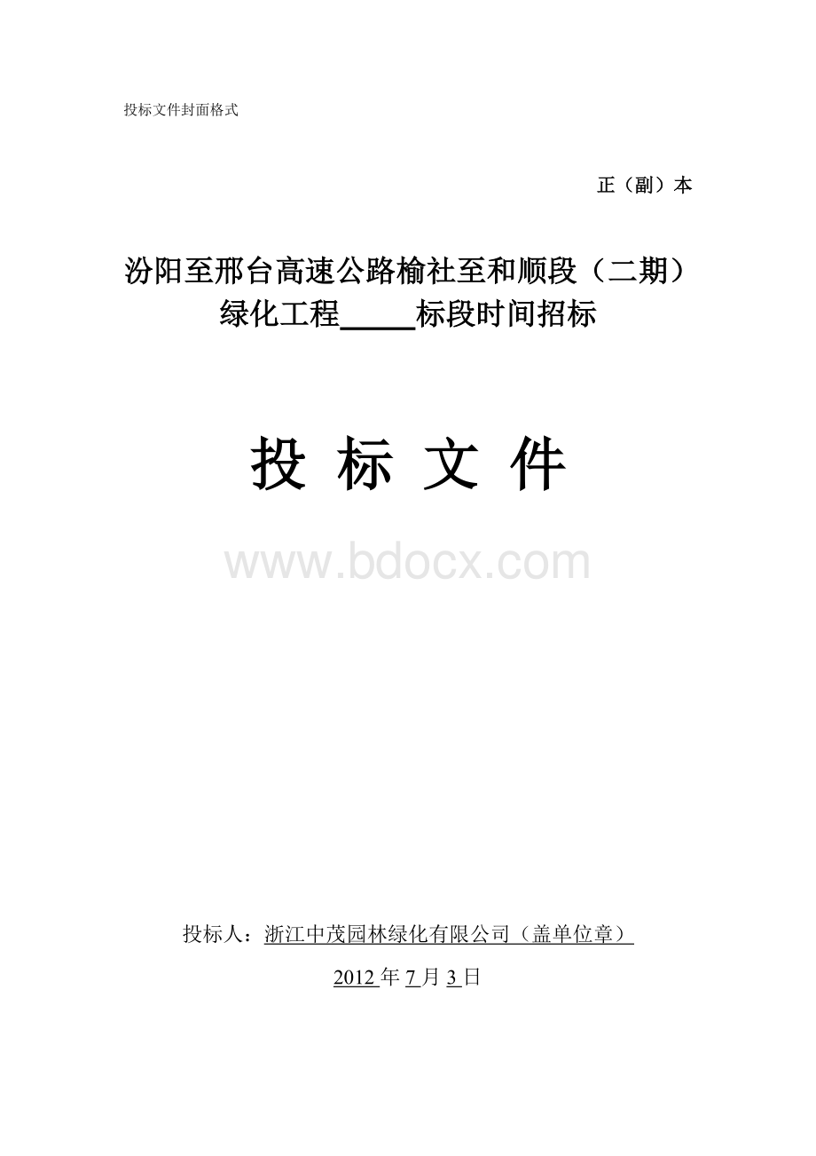 投标文件封面格式.doc_第1页