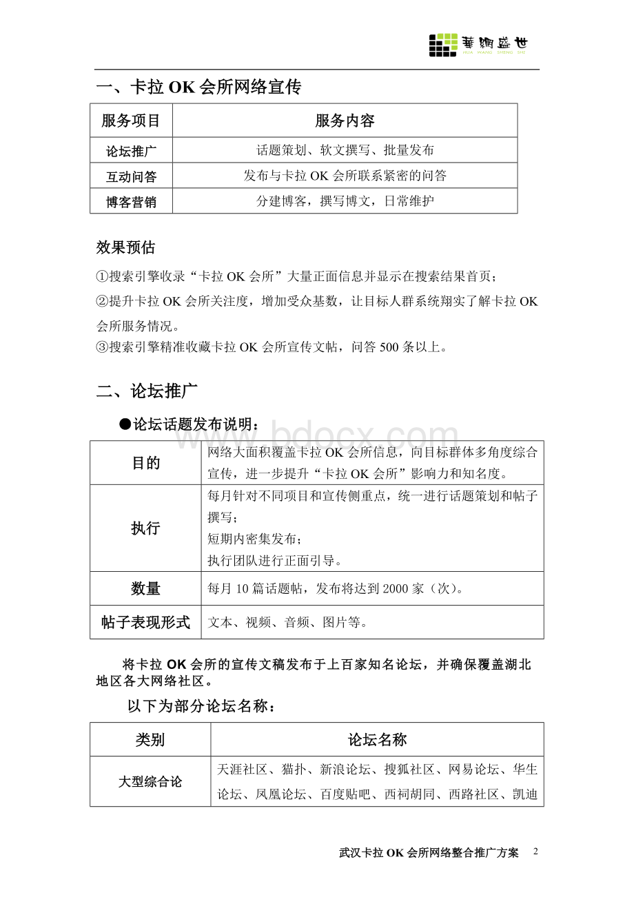 卡拉OK会所网络整合推广方案文档格式.doc_第2页