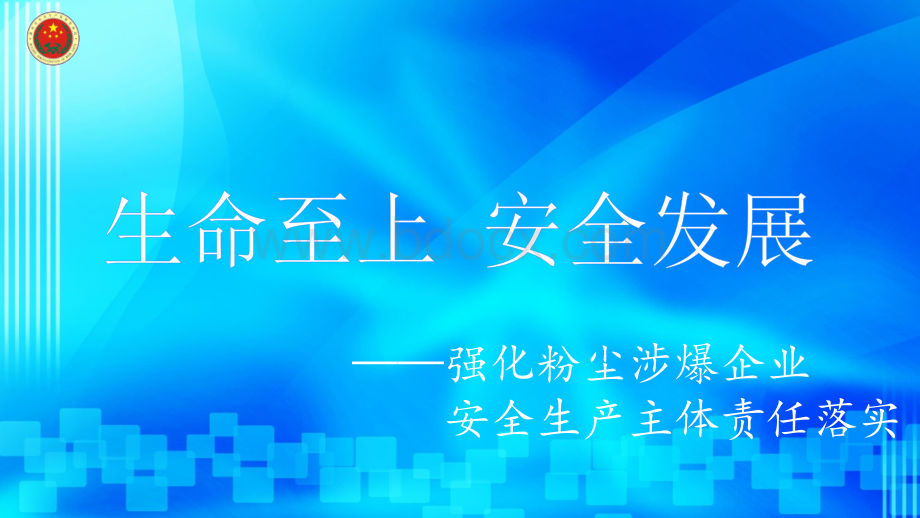 强化粉尘涉爆企业安全生产主体责任落实主题讲座.pptx