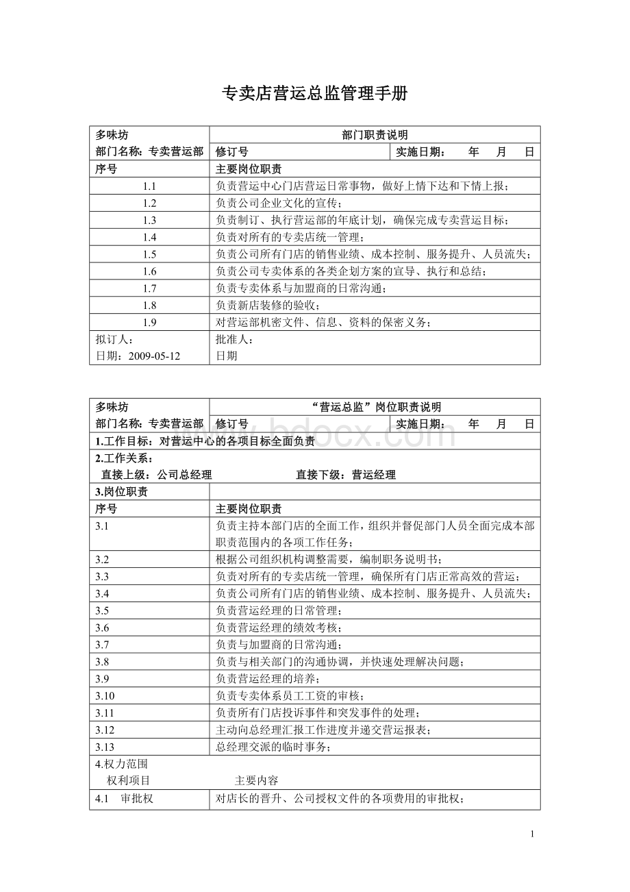 营运总监岗位职责Word下载.doc_第1页