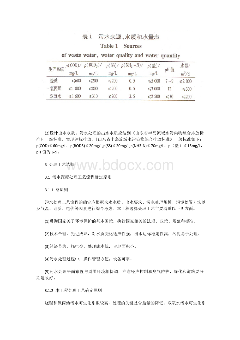 氯碱化工污水处理方案Word文档下载推荐.doc_第2页