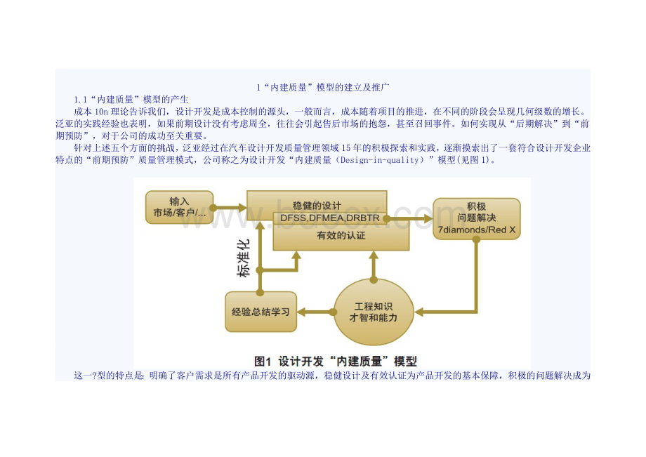 设计开发“内建质量”模型的建立和运用--泛亚Word格式.doc_第2页