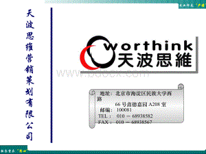 天波思维营销策划公司简介(非IT)文档格式.docx