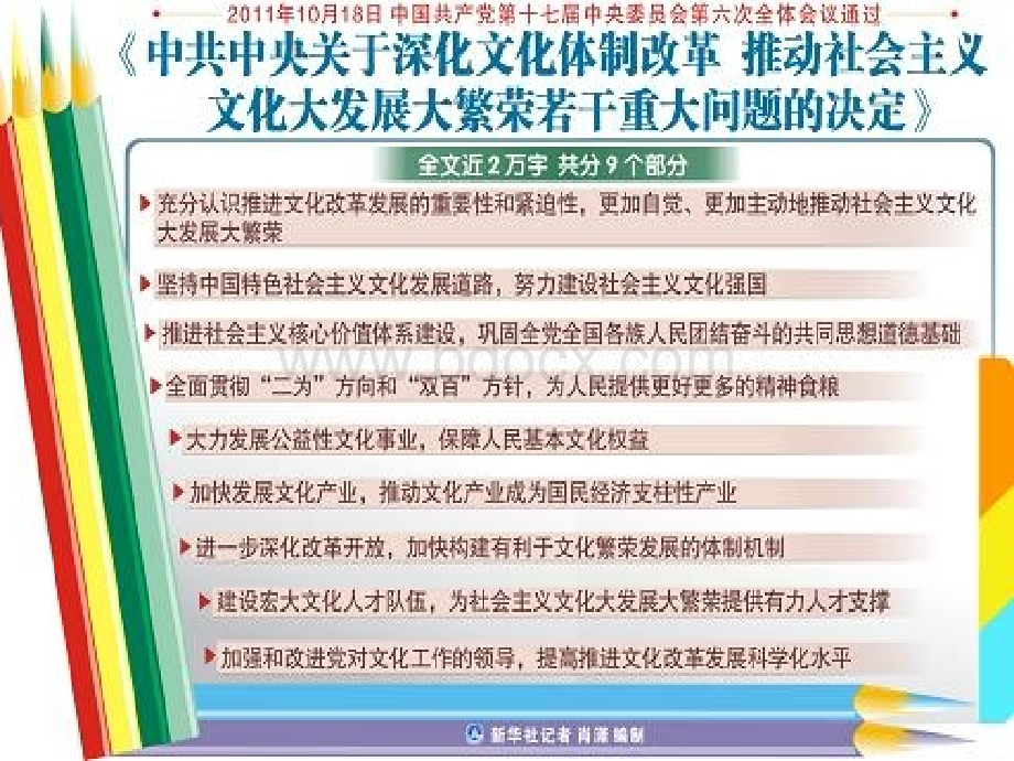 推动社会主义文化大发展大繁荣的纲领性文件PPT文档格式.ppt_第2页