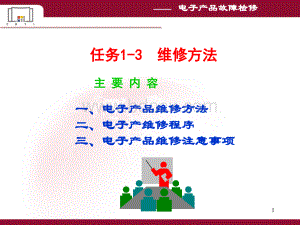 电子产品维修方法.ppt