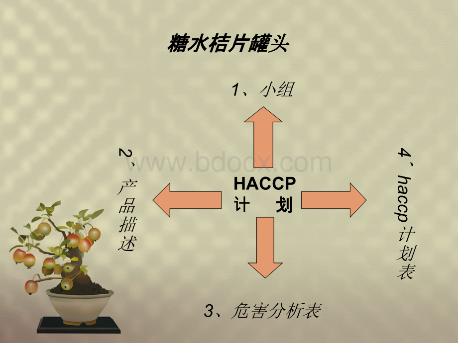 水果罐头haccp计划.ppt_第1页