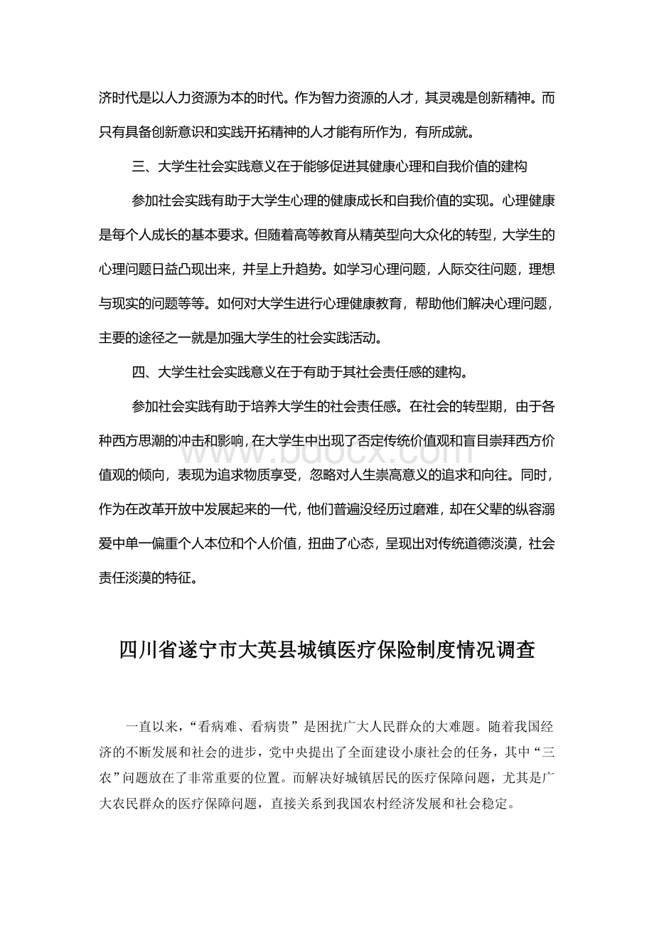 寒假学生社会实践报告调查Word文档格式.doc_第3页