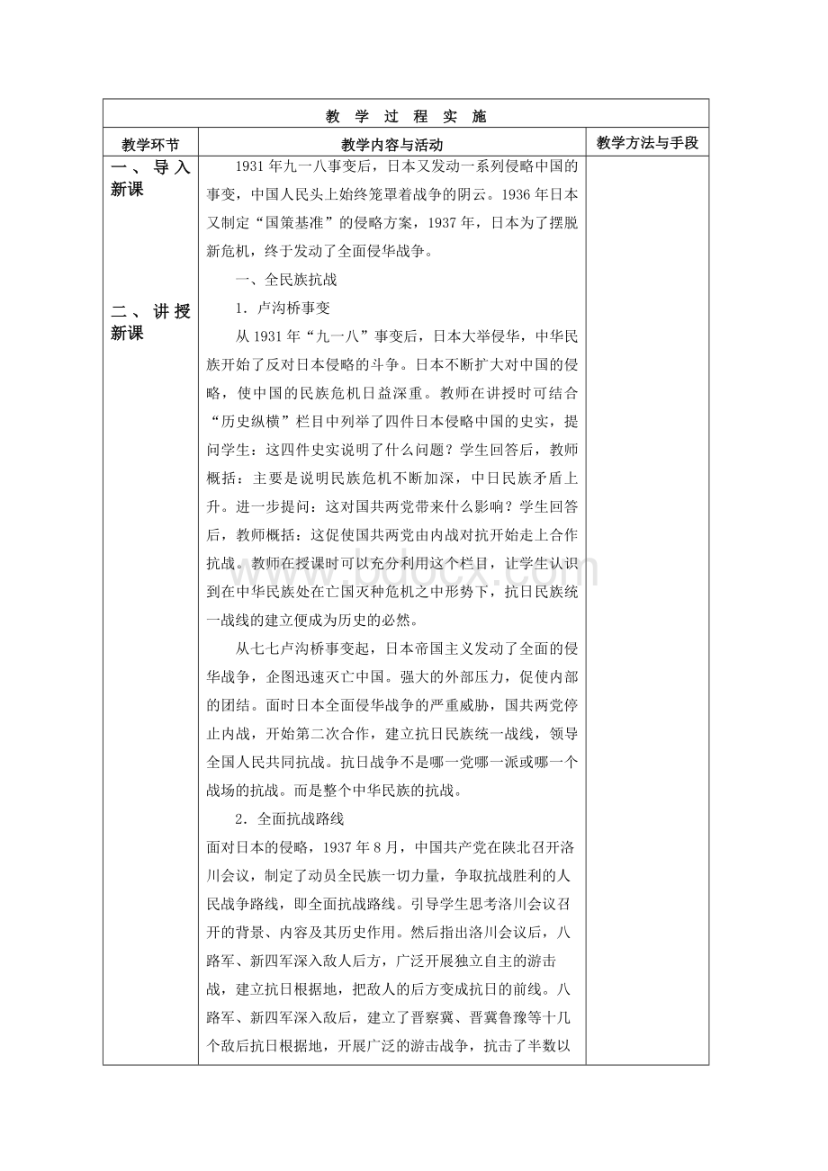 抗日战争时期的政治概况和文化.doc_第2页