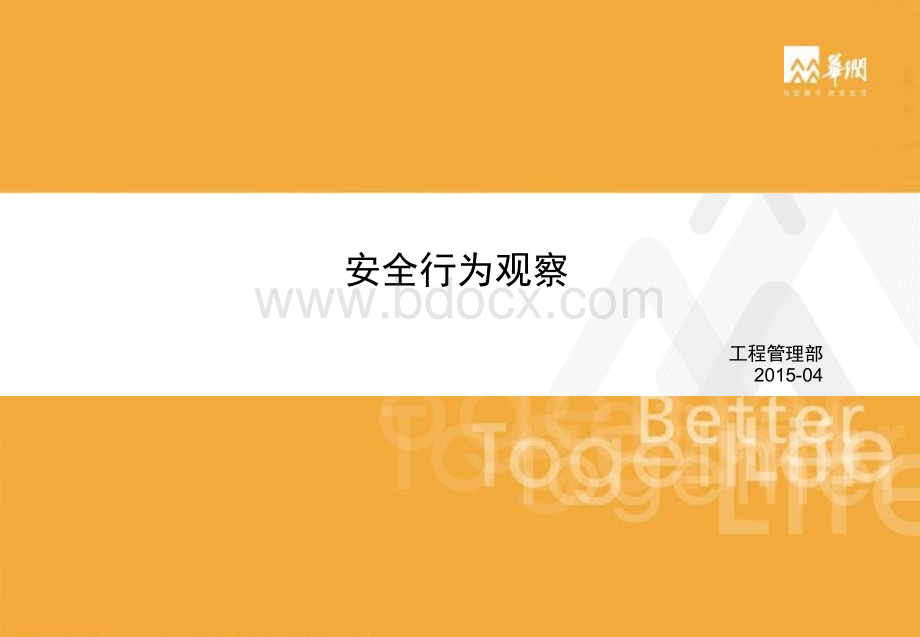 安全行为观察PPT文件格式下载.pptx_第1页