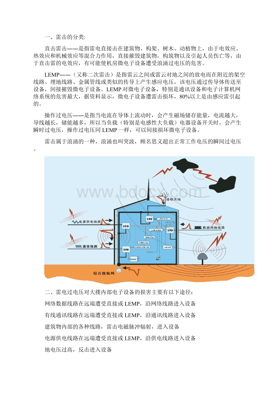 智能化系统机房综合防雷设计方案Word格式文档下载.docx_第2页