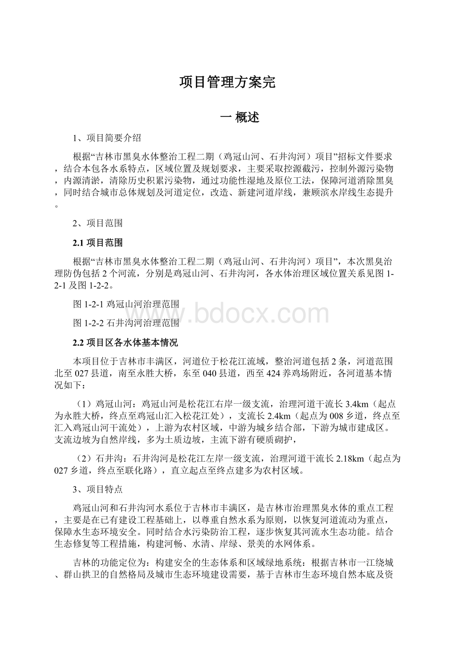 项目管理方案完.docx_第1页