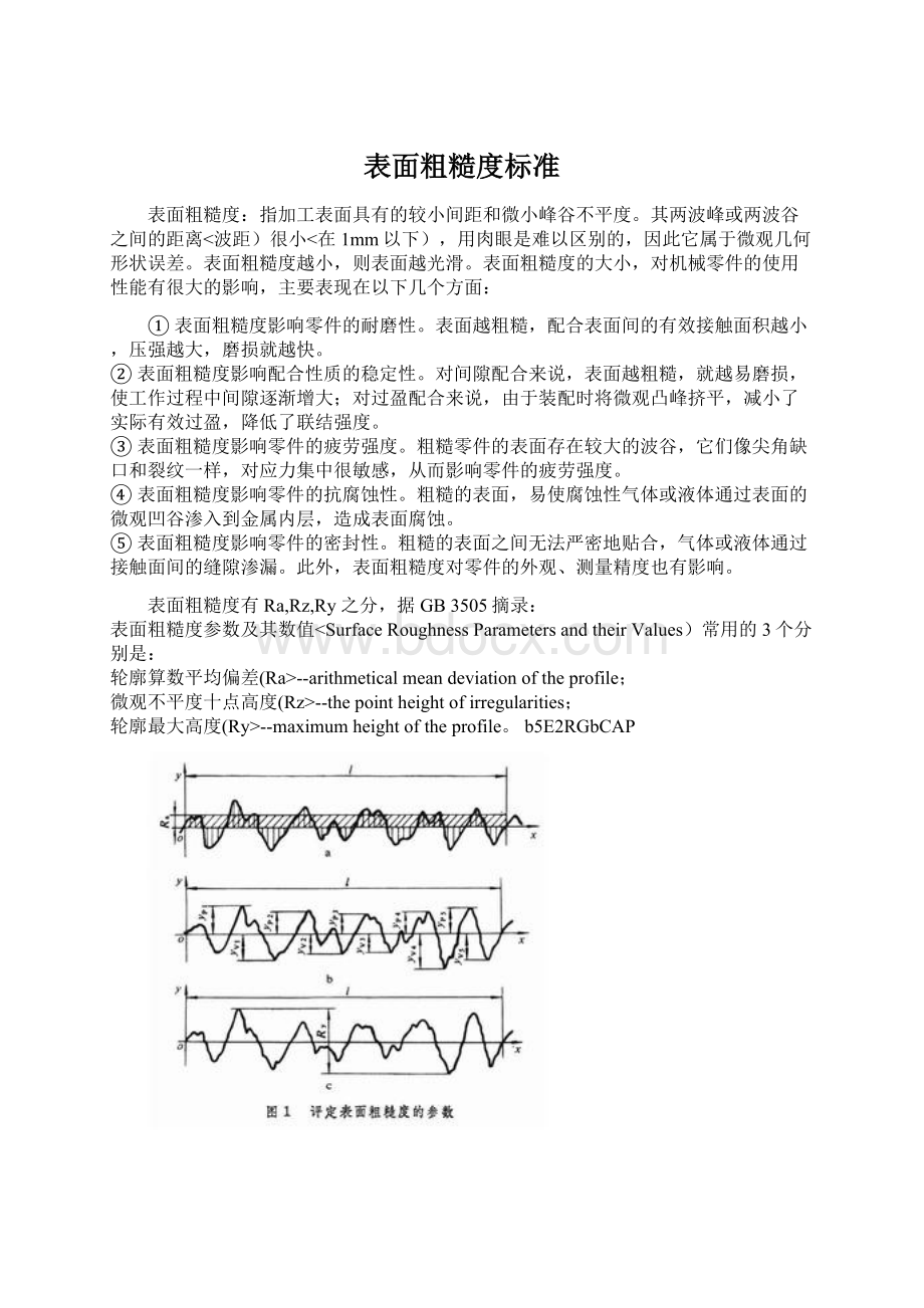 表面粗糙度标准Word格式.docx_第1页