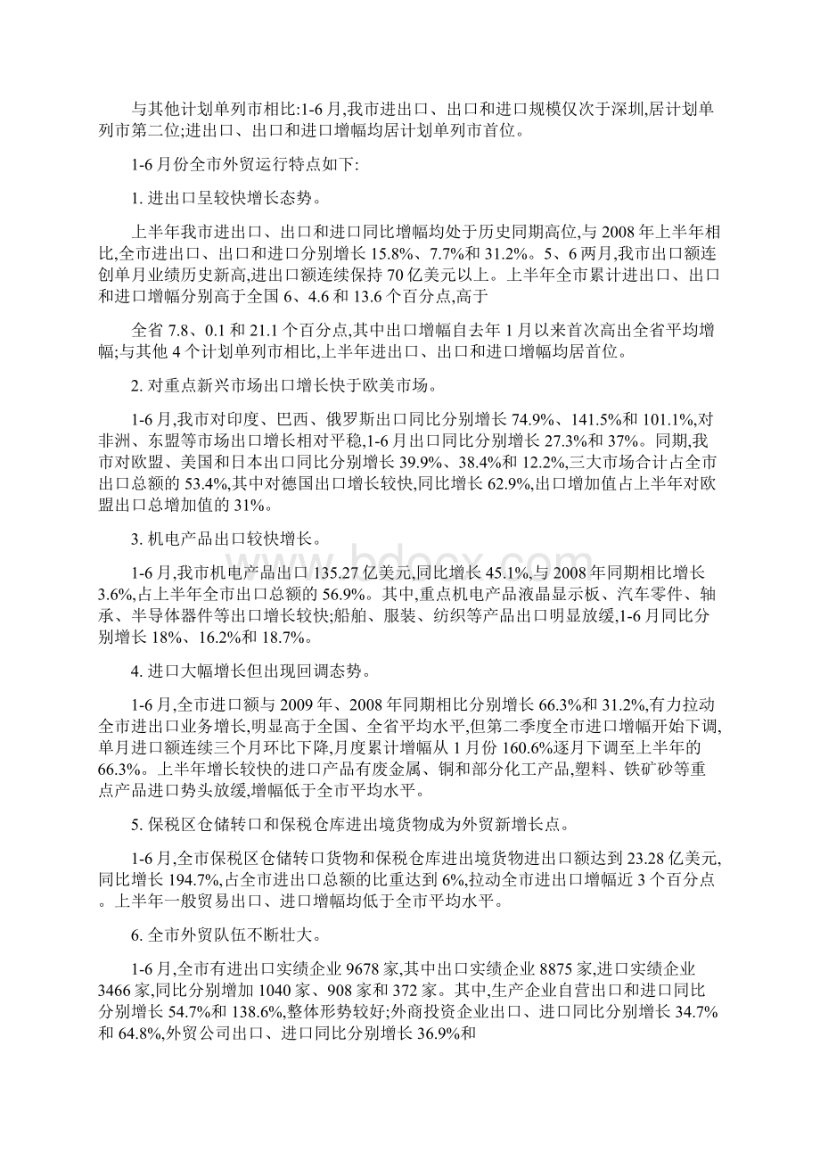 1宁波市外经贸综合运行情况分析精.docx_第3页