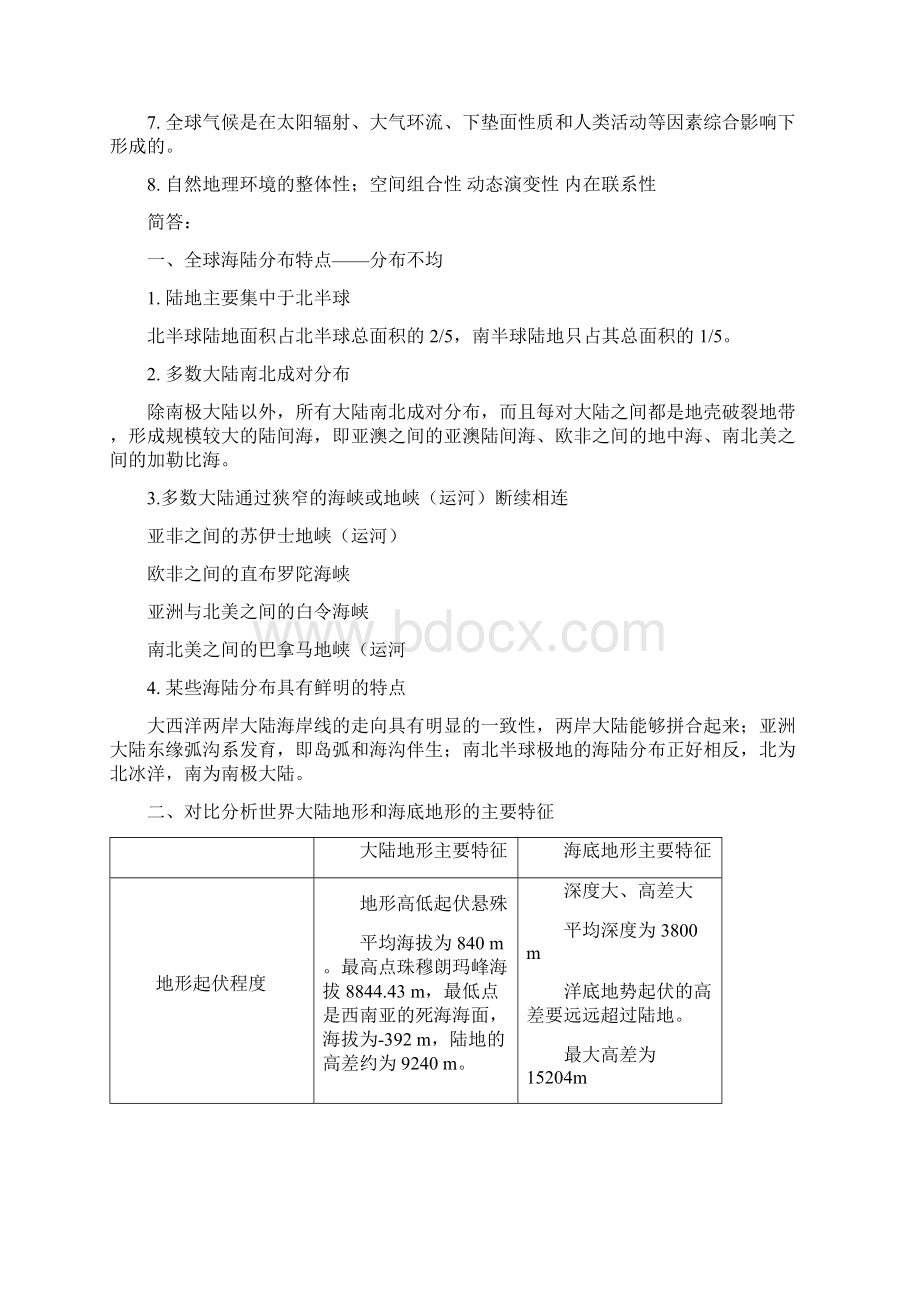 世界地理整理Word格式文档下载.docx_第2页