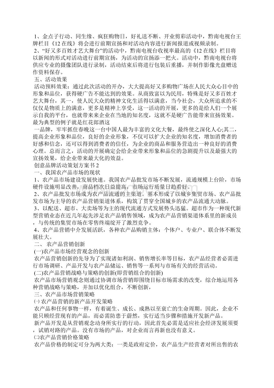 创意品牌活动策划方案书.docx_第3页