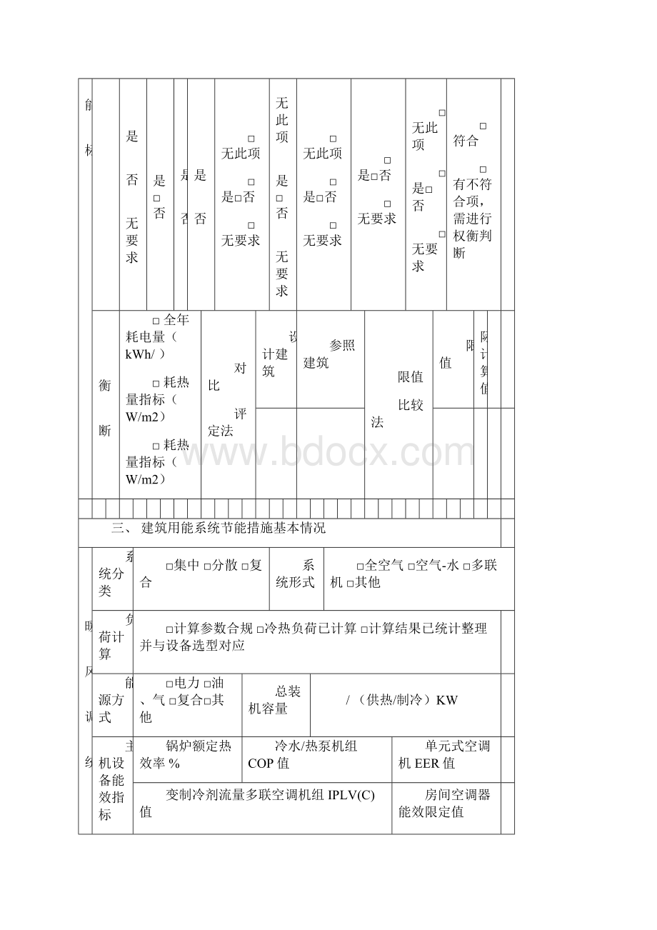 民用建筑节能设计审查备案登记表及编制要求Word文件下载.docx_第3页