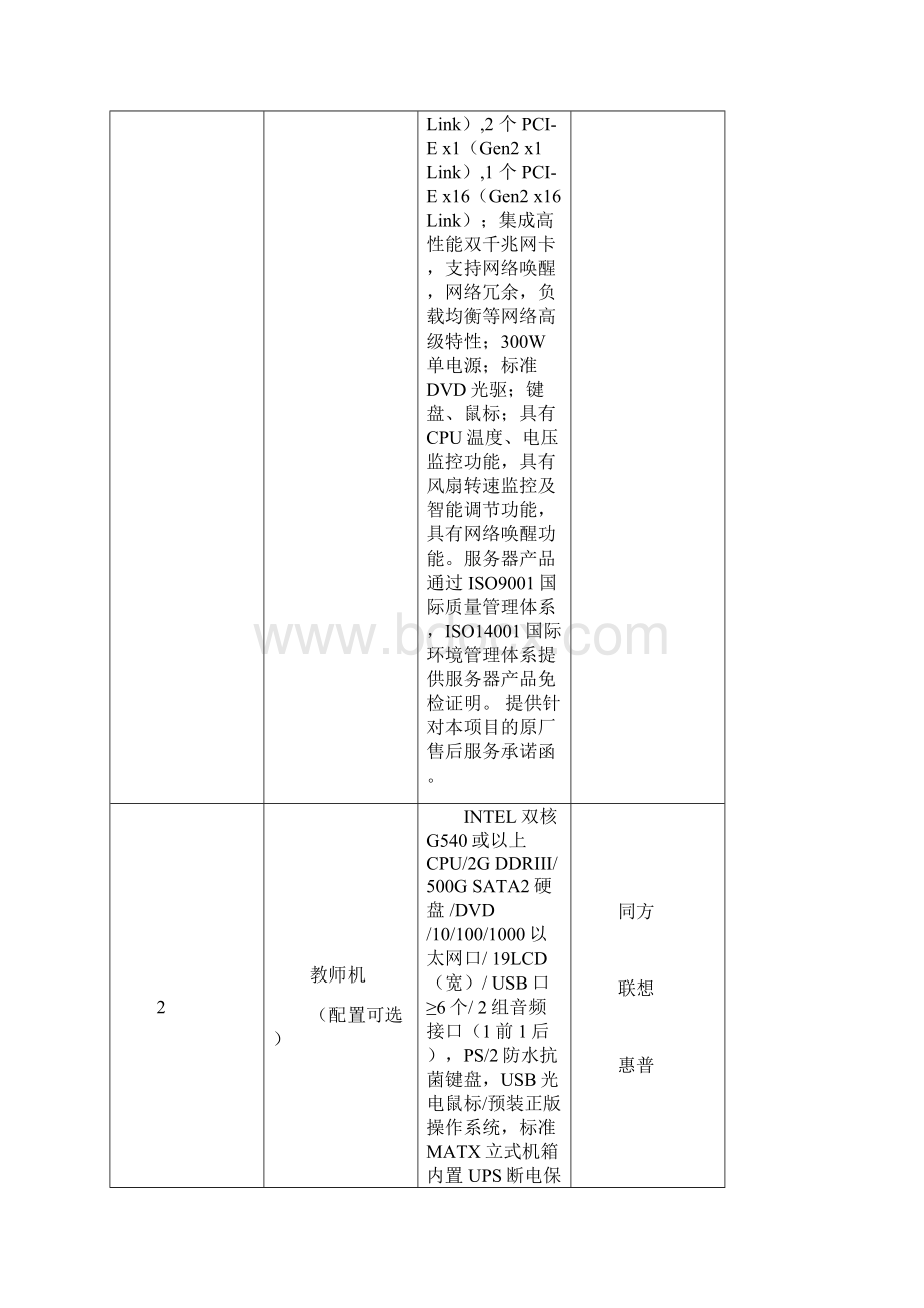 肥东县学校20座电子备课室解决方案Word格式文档下载.docx_第2页