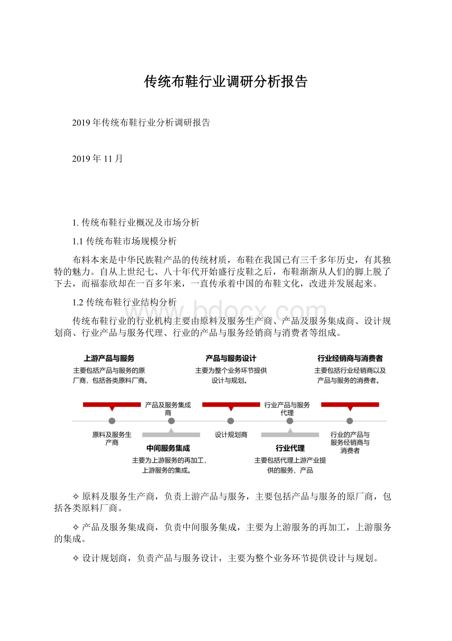 传统布鞋行业调研分析报告Word格式文档下载.docx_第1页