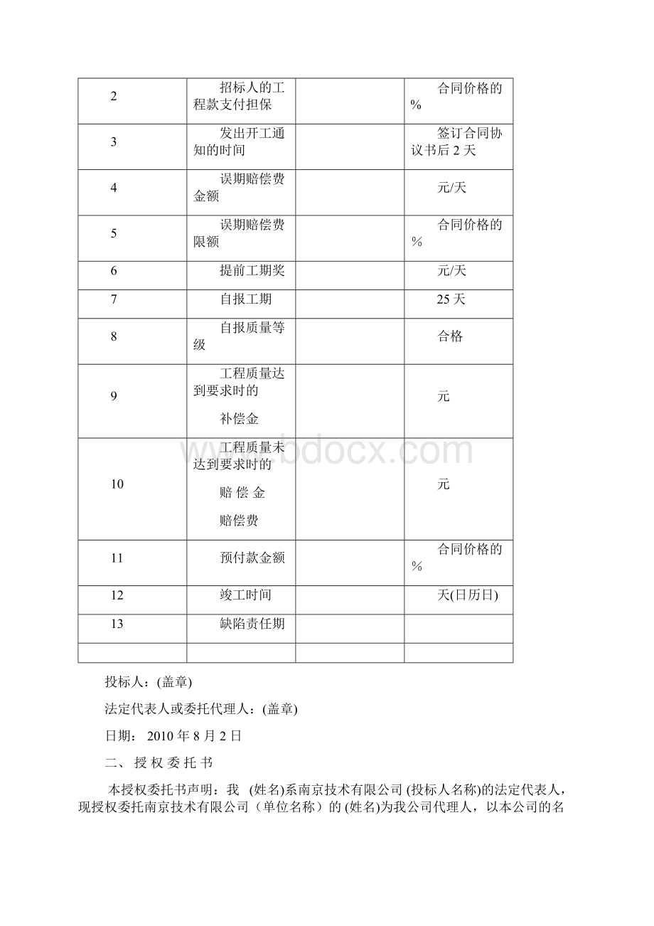 建筑工程投标文件商务文件.docx_第3页