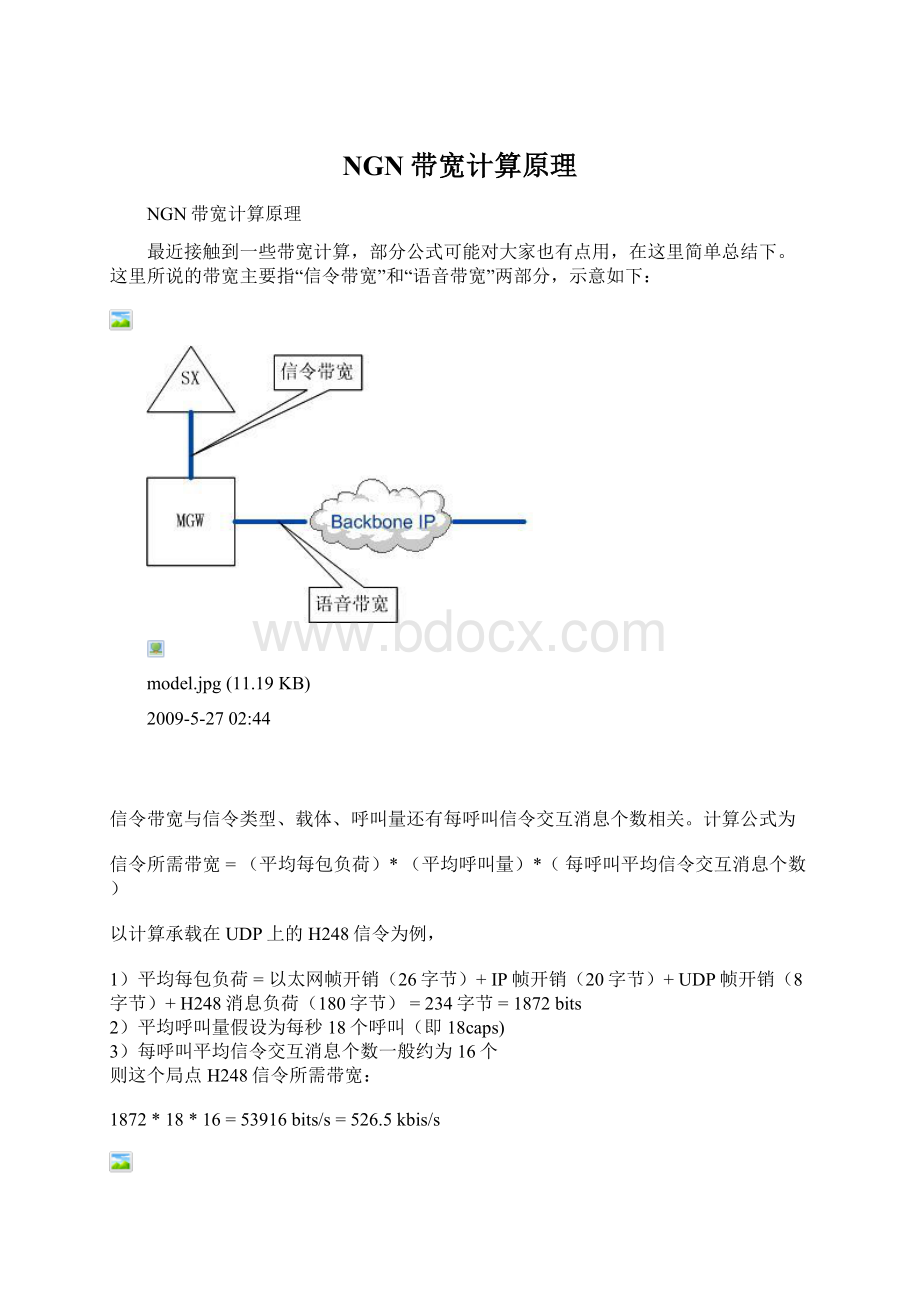 NGN带宽计算原理.docx_第1页